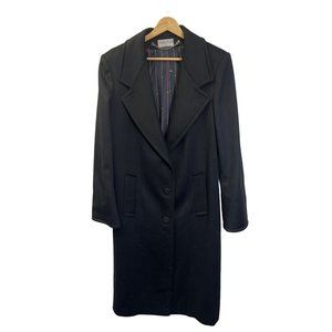 Ashley Scott Vintage 90's Wool Blend Long Overcoat